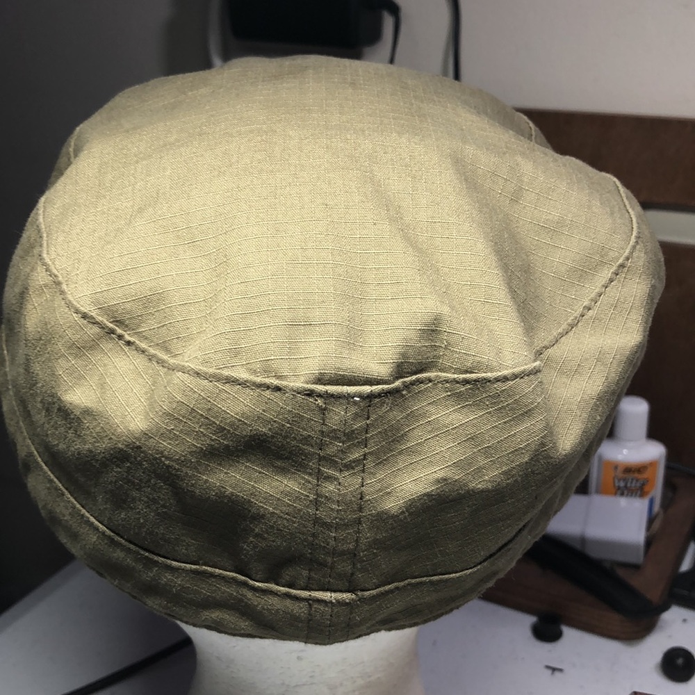 Women’s Olive Green Castro Cap Hat - Picture 2 of 5